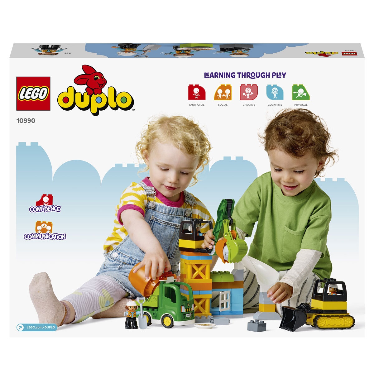 Buy LEGO Duplo Construction Site Back of Box Image at Costco.co.uk