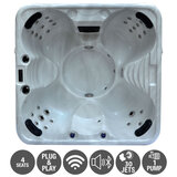 Princess Spas Eclipse 30-Jet 4 Person Hot Tub in White - Delivered and Installed