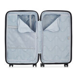 Delsey 2 Piece Hardside Luggage Set in Black