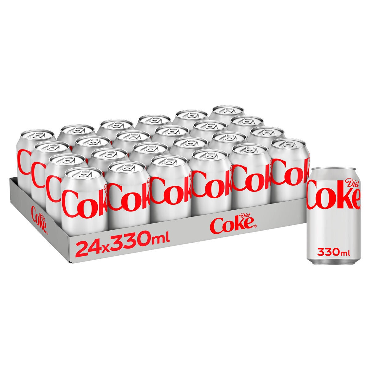 Diet Coke Cans, 24 x 330ml