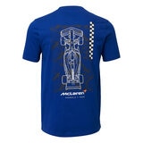 McLaren Men's Dynamic T-Shirt in Blue