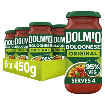 Dolmio Original Bolognese Sauce, 6 x 450g