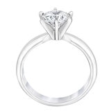 1.00ct Round Brilliant Cut Diamond Solitaire Ring, Platinum