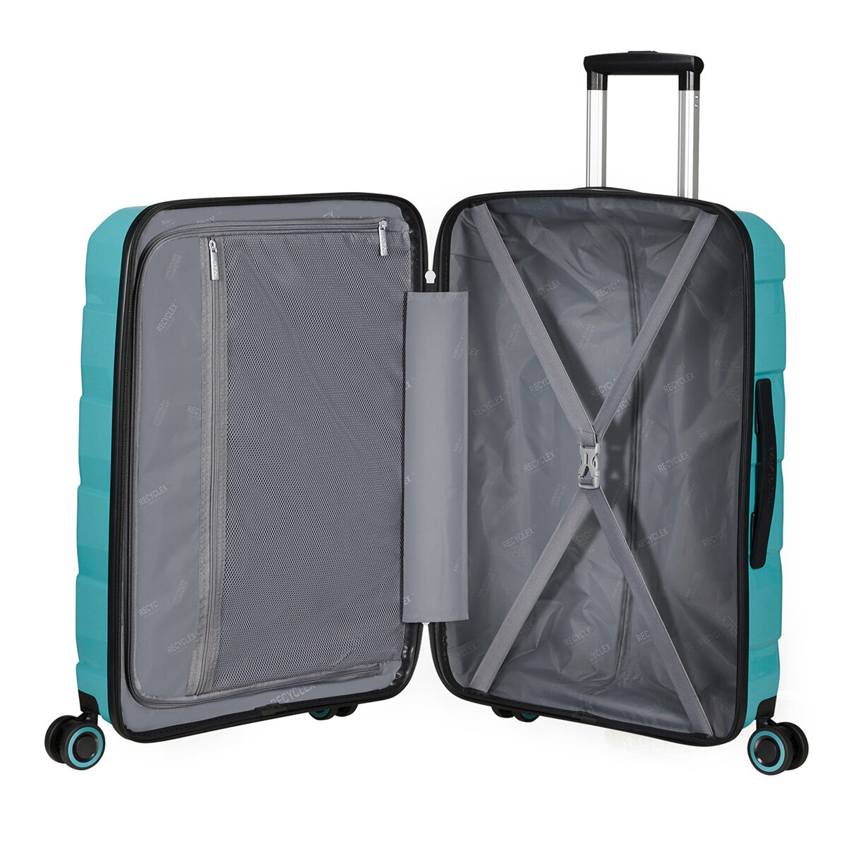 American Tourister Air Move 3 Piece Luggage Set in Teal