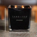 Sand & Fog Square 4 Wick Candle in Speakeasy