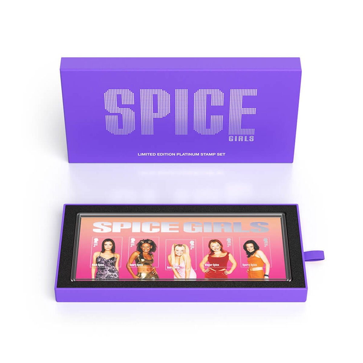 Royal Mail® Spice Girls Platinum Miniature Sheet