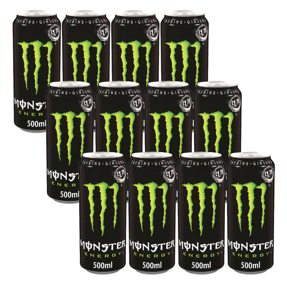 Monster Energy PMP £1.75, 12 x 500ml