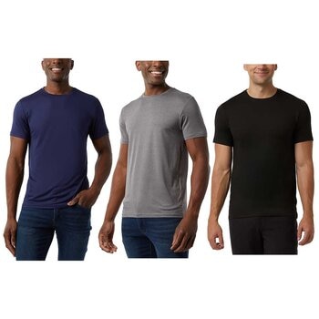 32 Degrees Men's Cool T-Shirt, 3 Pack