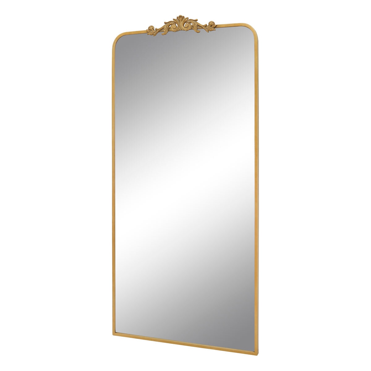 Ravena Gold Leaner Floor Mirror, 76 x 165 cm