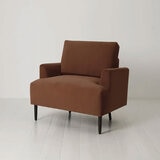 Swyft Model 05 Brown Velvet Loveseat