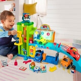 Little People Smart Stage Garage Bundle Lifestyle Image