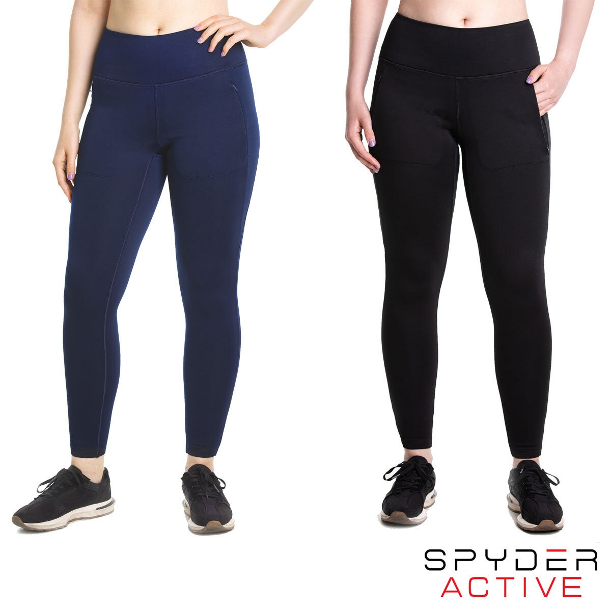 Spyder Hybrid Brushed Back Moto Legging