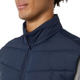 32 Degrees Mens Mixed Media Vest in Navy