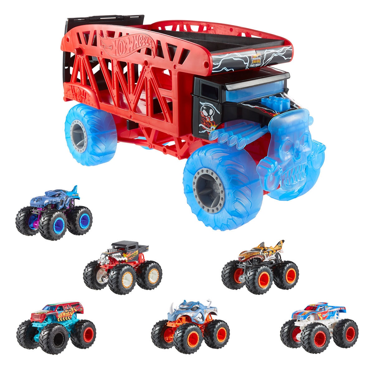 Hot wheels monster truck bone shaker monster mover vehicle online