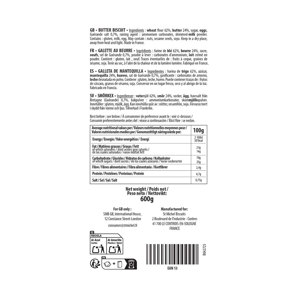 Nutritional Information