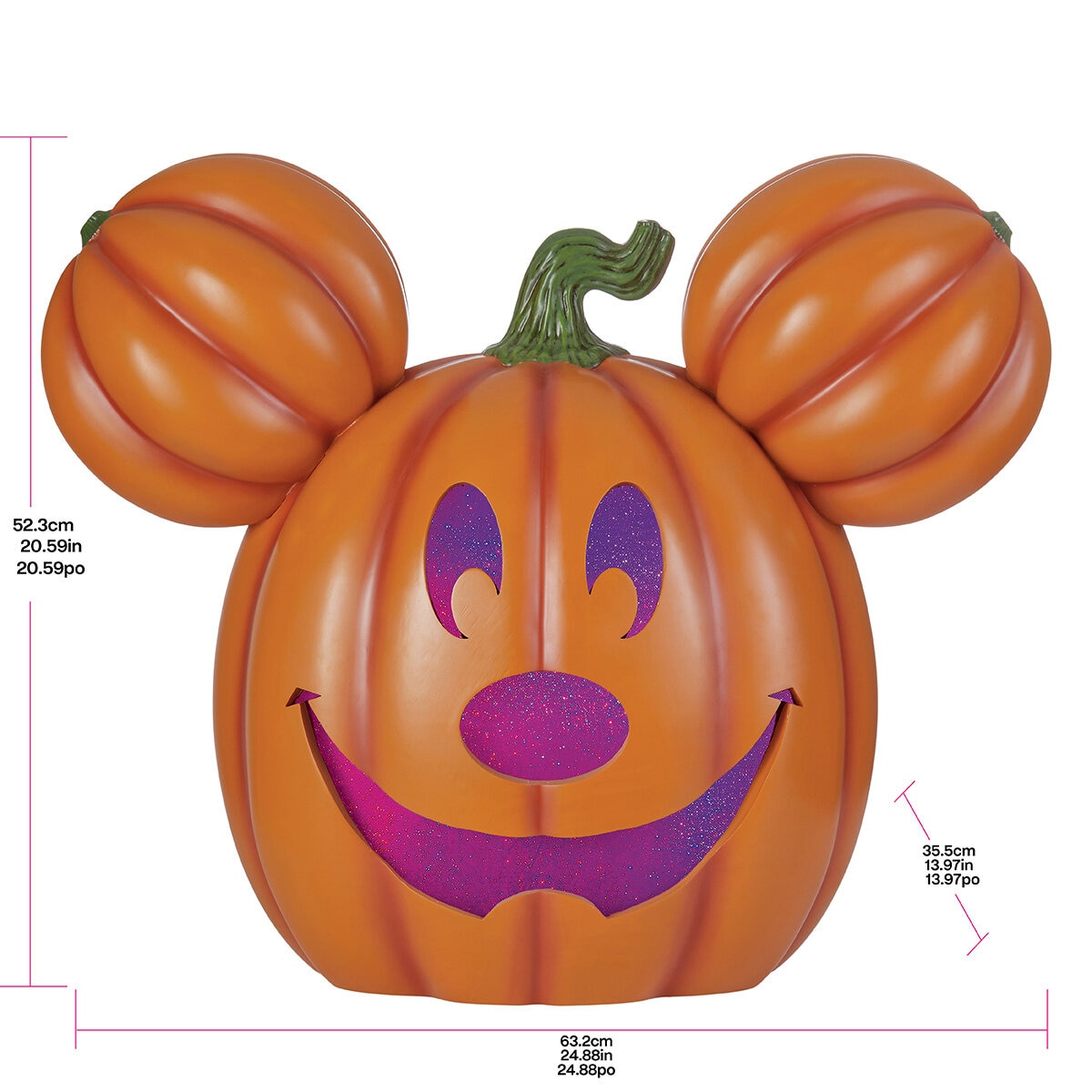 20 Inches Mickey Pumpkin with Lights and Music