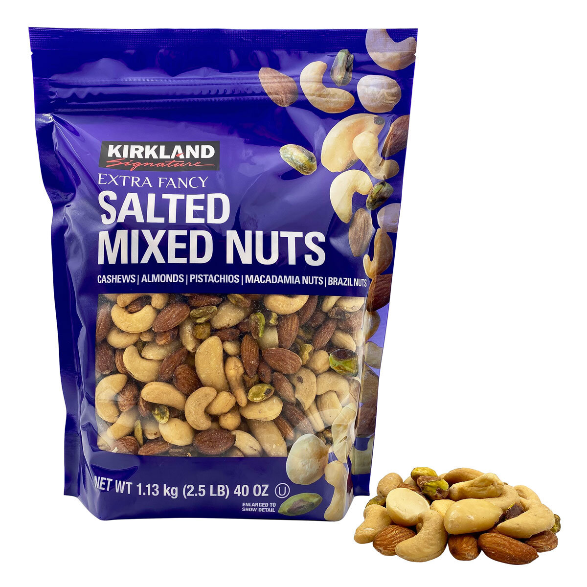 Kirkland Signature Extra Fancy Salted Mixed Nuts