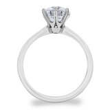 1.50ct Round Brilliant Cut Diamond Solitaire Ring, Platinum