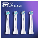 Image of four Oral B brush heads