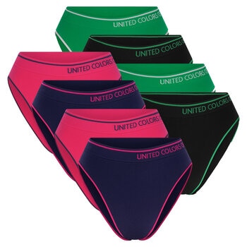 United Colors of Benetton Seamless Brief, 4 Pack