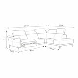 Nicoletti Charleston Blue Leather Power Reclining Corner Sofa with Chaise in 2 Configurations Nicoletti Charleston Blue Leather Power Reclining Corner Sofa with Chaise in 2 Configurations