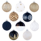 Buy 78 pack Ornaments Blue/Gold Item Image at costco.co.uk