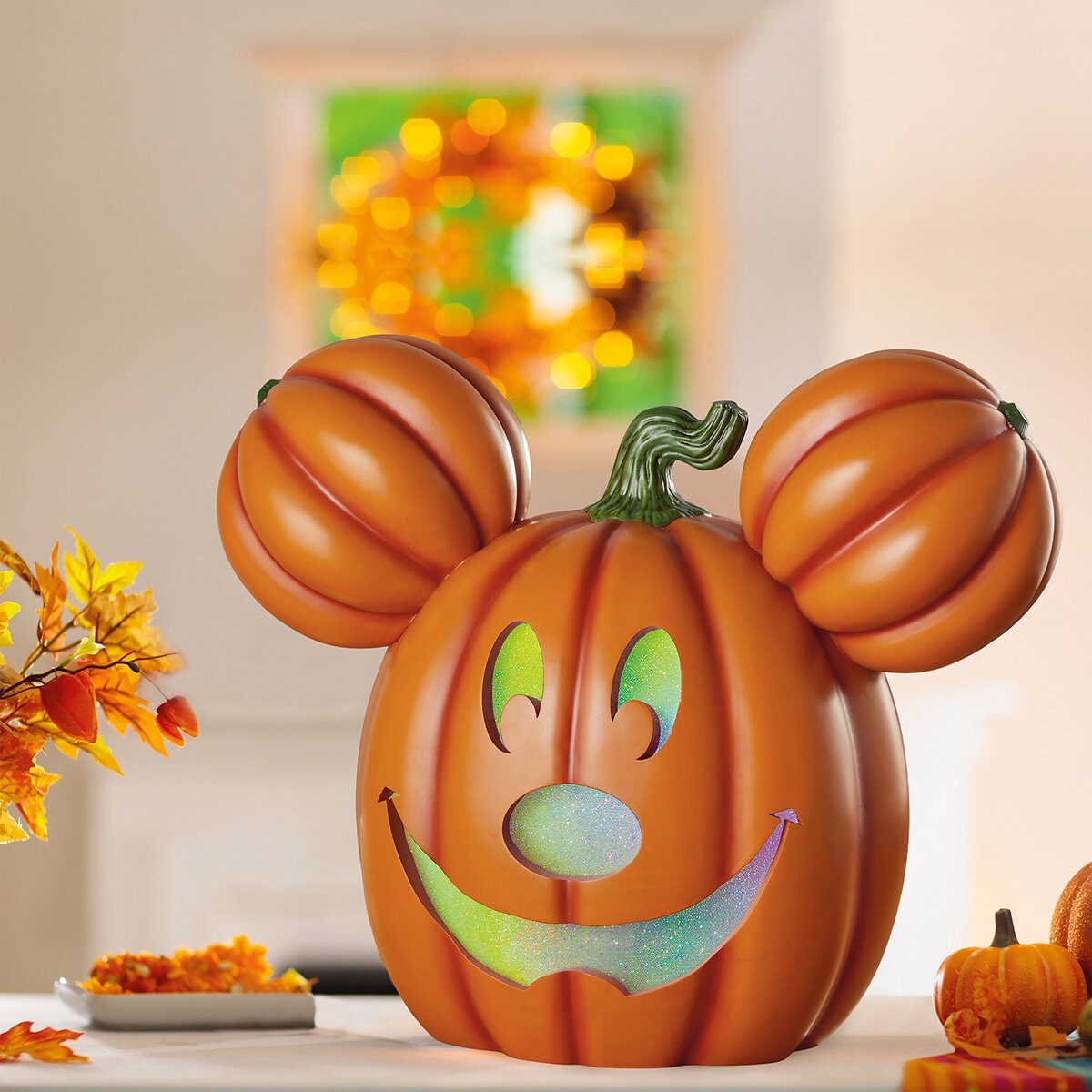 20 Inches Mickey Pumpkin with Lights and Music