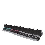 Puma Ladies Repreve Sock 12 Pack in Black