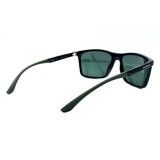 Emporio Armani Black Sunglasses with Green Lenses, EA4170 501771