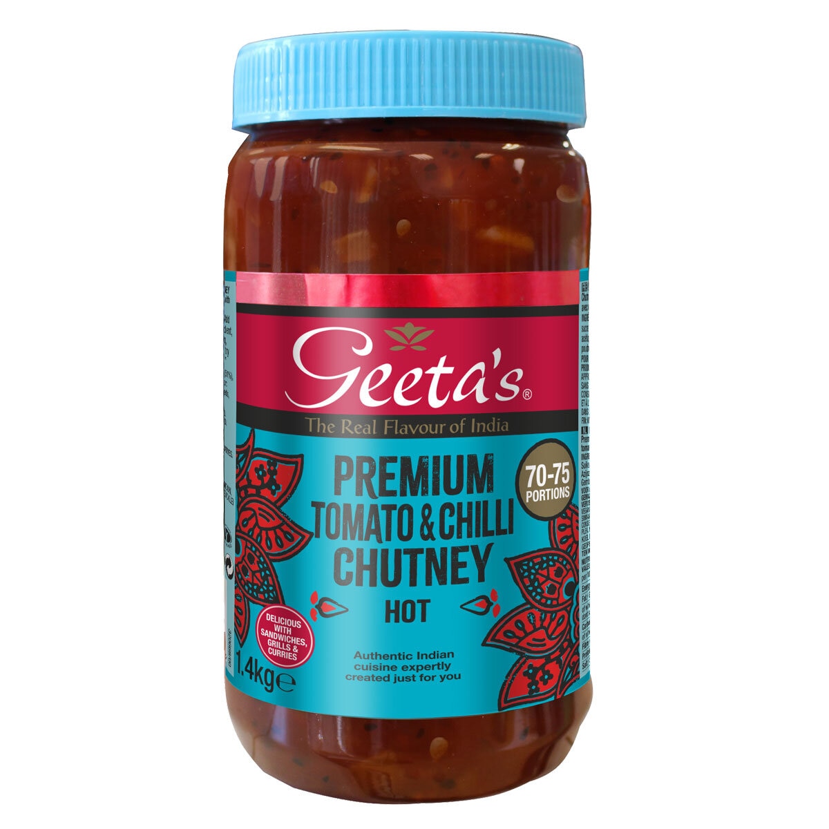 Geeta's Premium Tomato and Chilli Chutney, 1.4kg