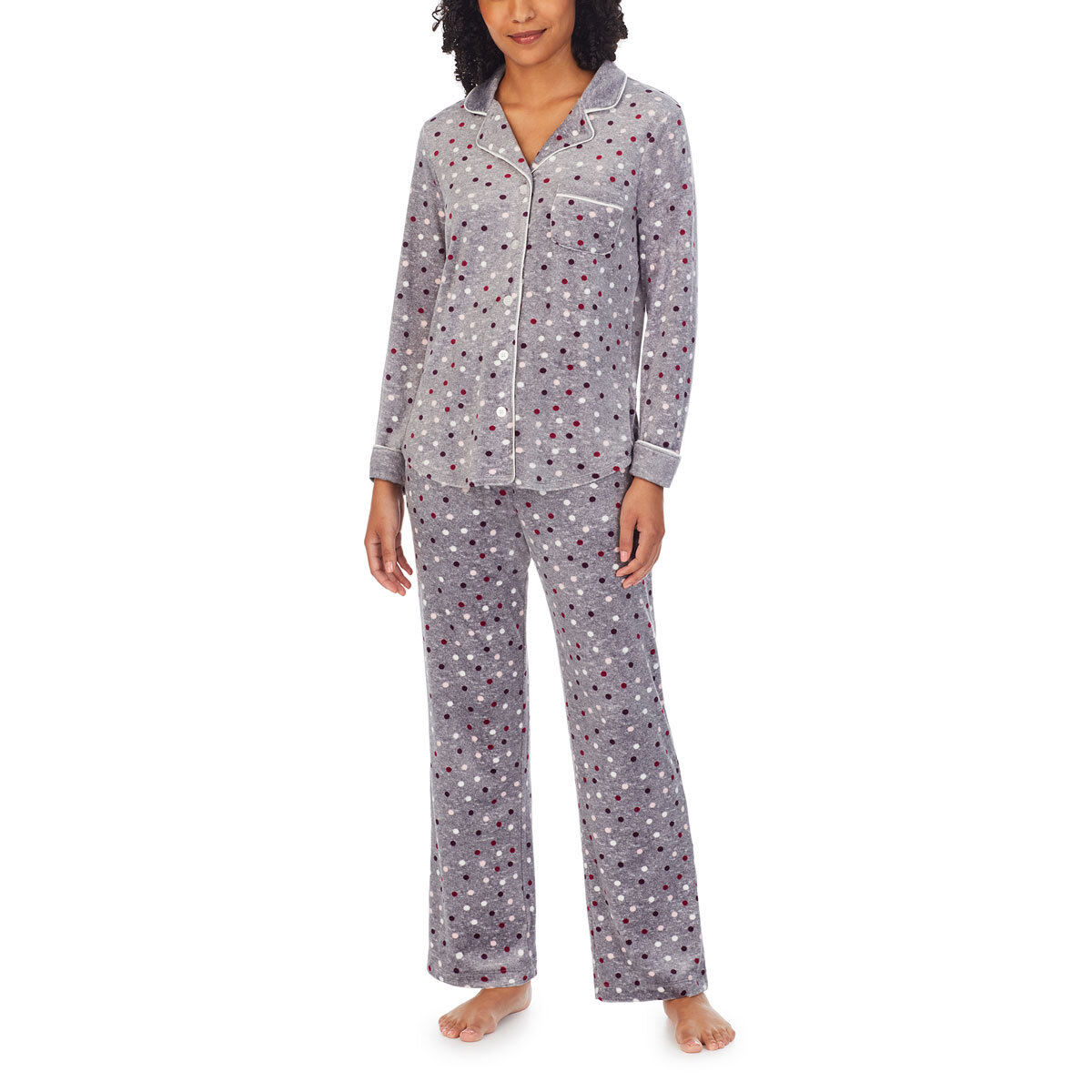 Carole Hochman Women's Silky Fleece 2 Piece Pyjama Set in...