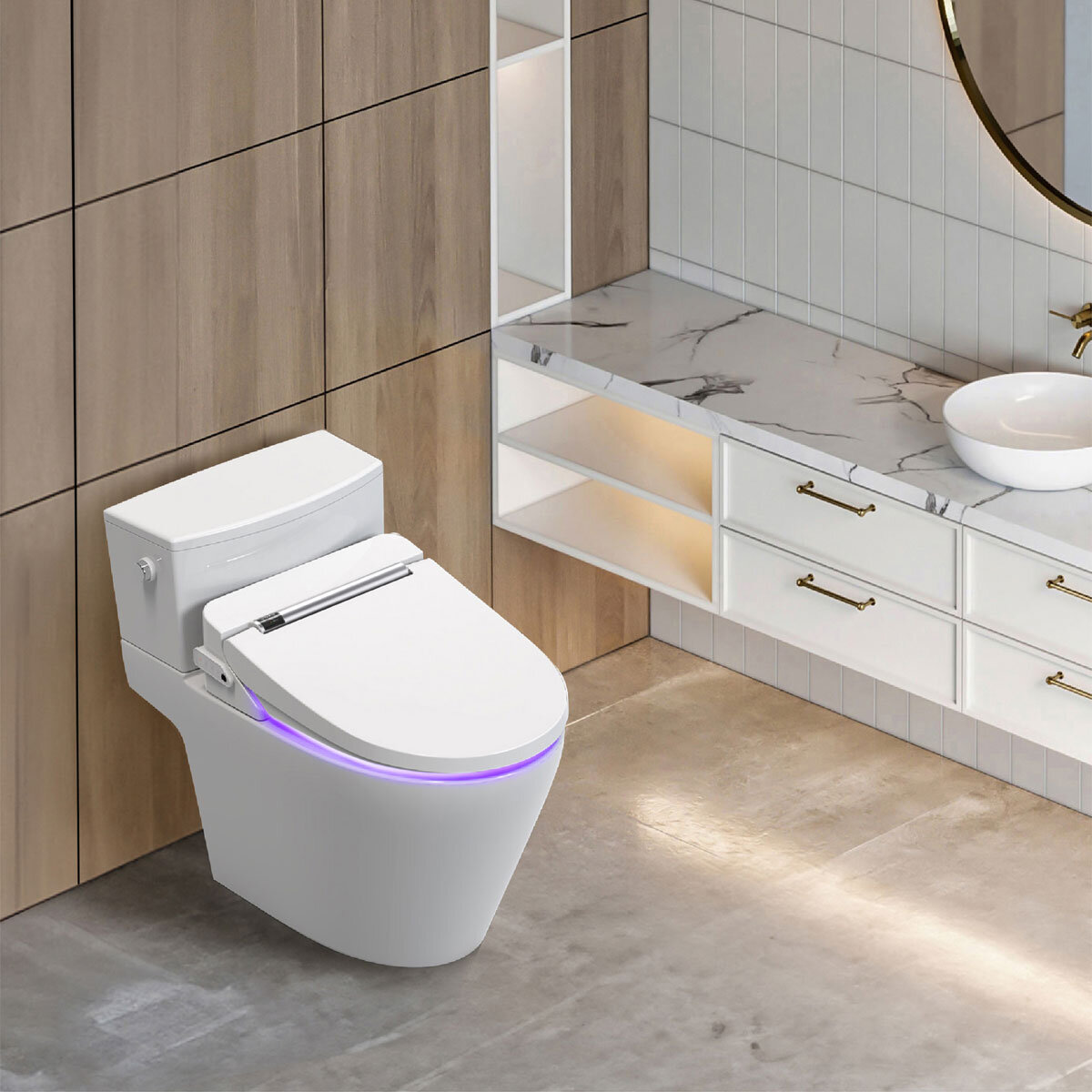 Lifestyle image of Vovo smart toilet seat