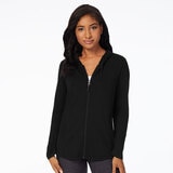 32 Degrees Women's 2 Pack Full Zip Hoody in Black/Forged Iron, Extra Large