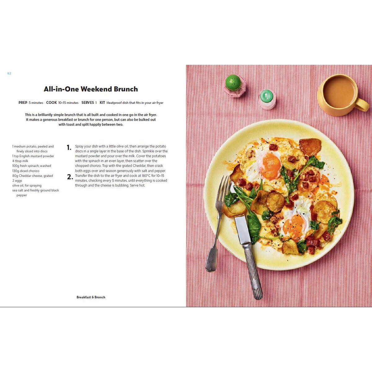 Internal Page of  Ultimate Air-Fryer Cookbook