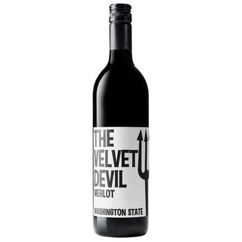The Velvet Devil Merlot Washington State 2021, 75cl