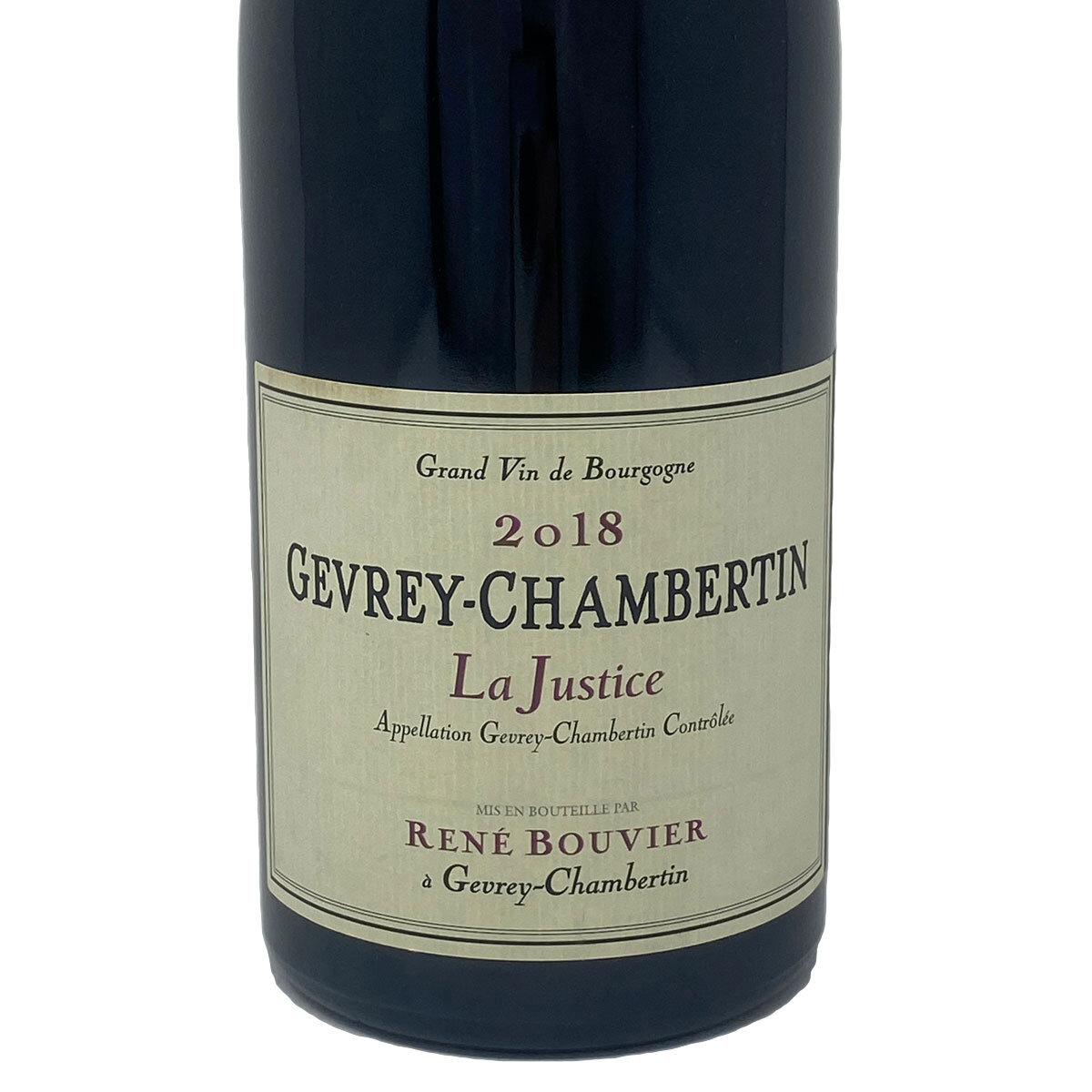 René Bouvier Gevrey-Chambertin 'La Justice' 2018, 75cl