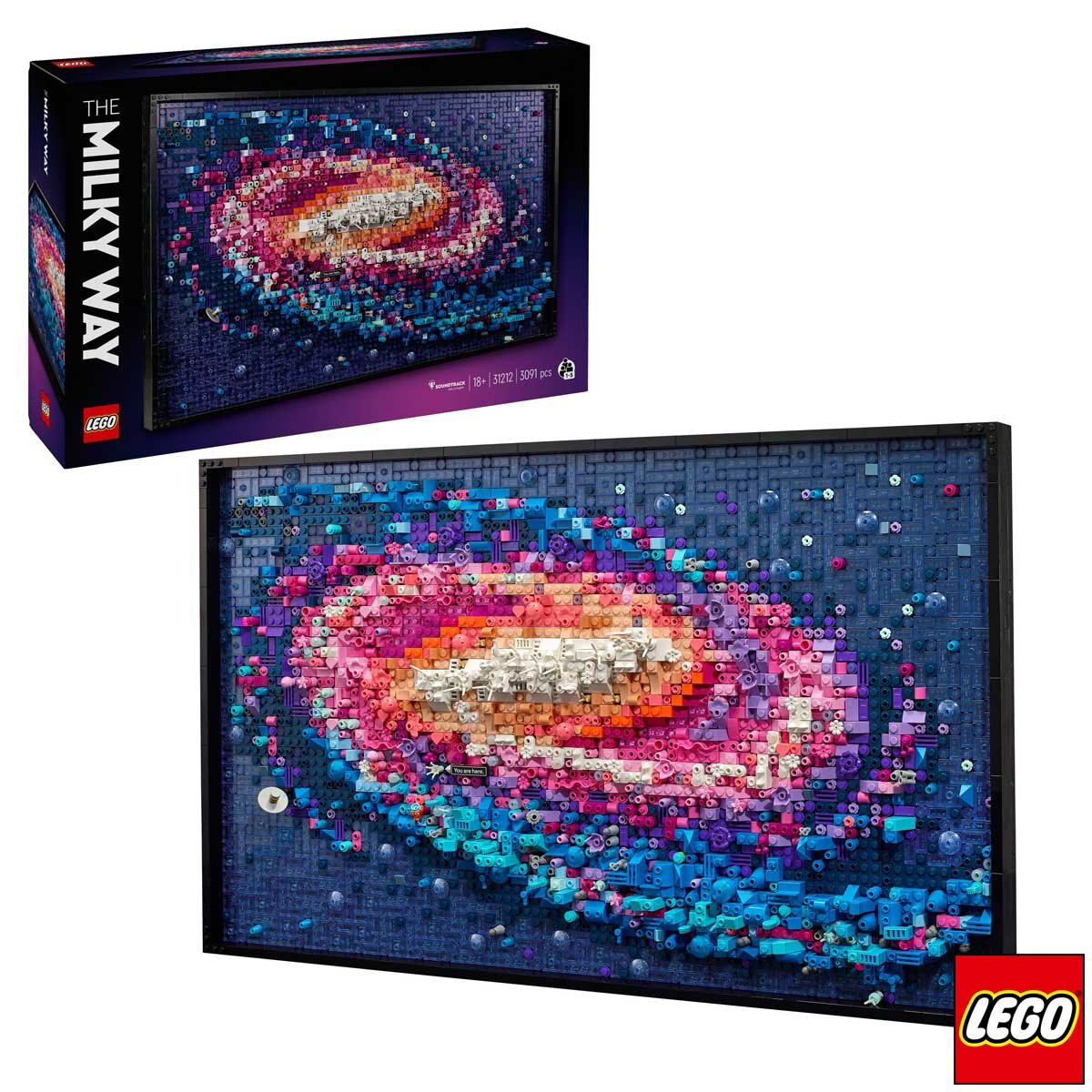 LEGO Art Milky Way Galaxy (18+ Years) - Model 31212