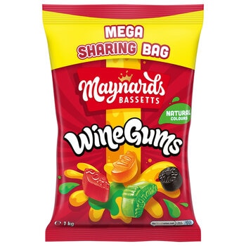 Maynards Wine Gums, 1kg 