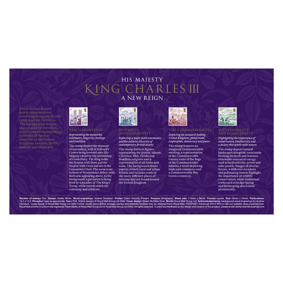 Buy King Charles III First Day Cover Overview Image at Costco.co.uk