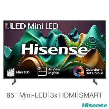 Hisense 65U6NQTUK 65 Inch Mini-LED Freely Smart TV