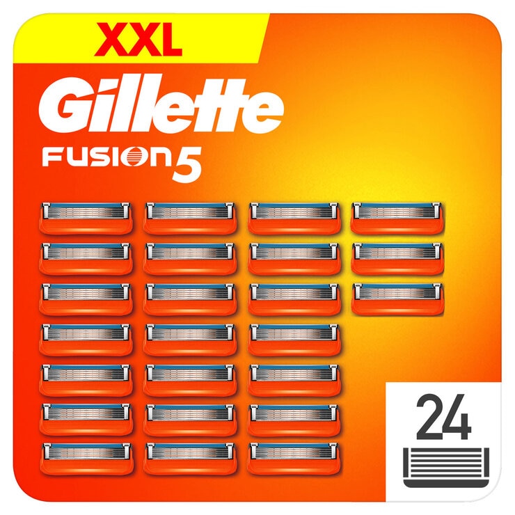 Gillette Fusion 5 Blades 24 Pack Gillette Fusion 5 Blades 24 Pack