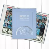 Manchester City Football History Newspaper Book