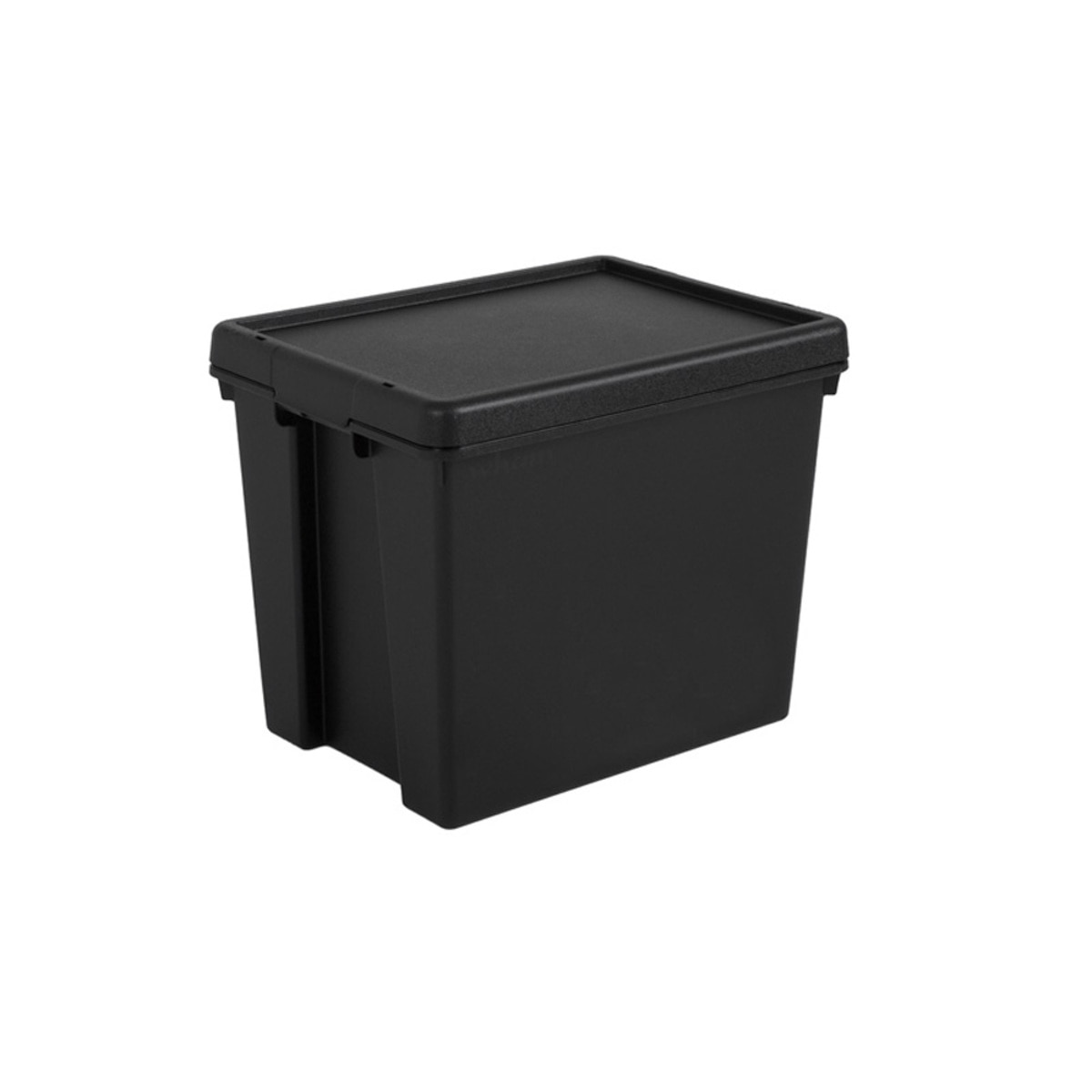 Wham 24L Recycled Heavy Duty Plastic Storage Box with Lid - 5 Pack ...