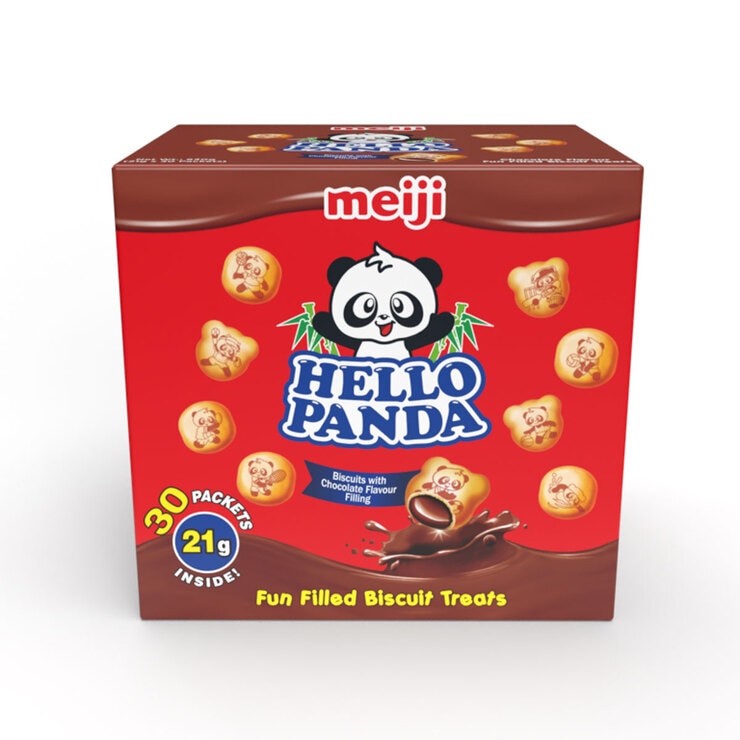 Hello Panda Chocolate Filled Biscuits, 30 x 21g | Costco UK