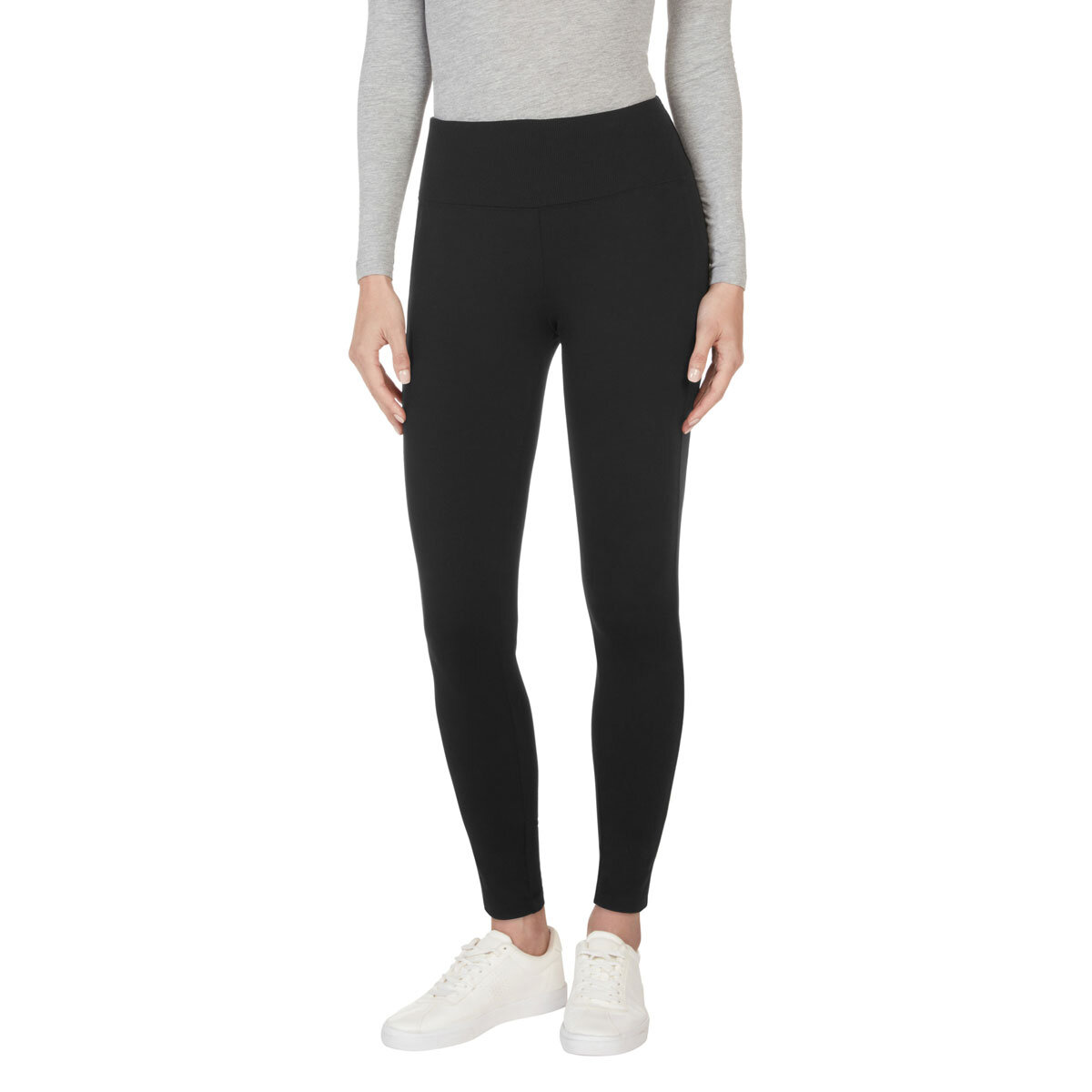 Max Mia Costco Grey Dress Yoga Gym Leggings Size XL (14/16) BNWT