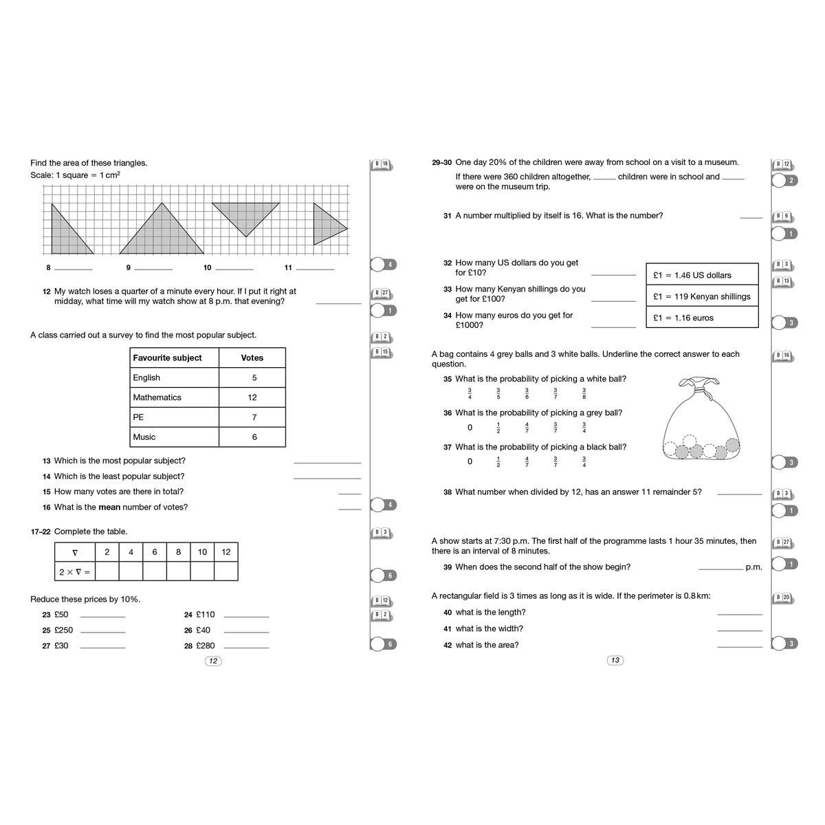 Bond 11+ Maths Assessment Papers 3 Pack, Age 10-11