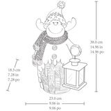 Buy Woodchip Figures Assortment Moose Dimensions Image at Costco.co.uk Buy Woodchip Figures Assortment Moose Dimensions Image at Costco.co.uk