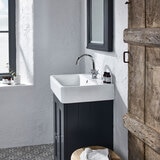 Lifestyle image of unit in bathroom setting