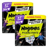 Pampers Ninjama Pants, Ages 4-7, 2 x 16 Pack