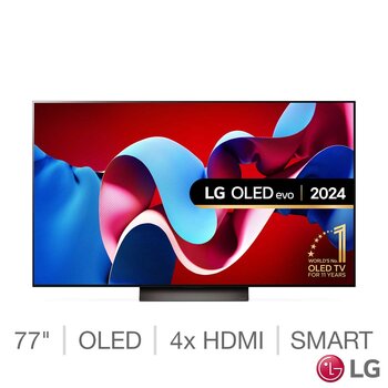 LG OLED77C45LA 77 Inch OLED 4K Ultra HD Smart TV